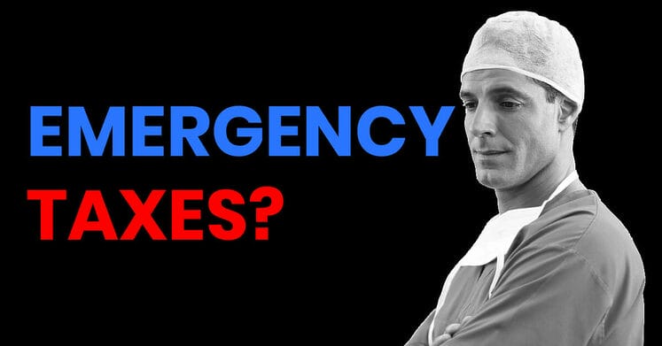 emergency taxes
