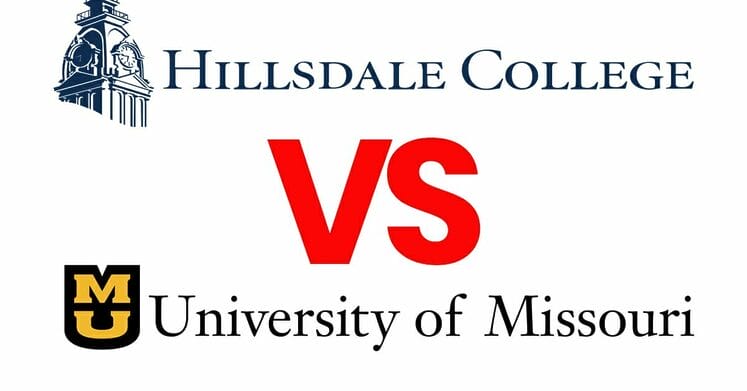hillsdale college sues university of missouri